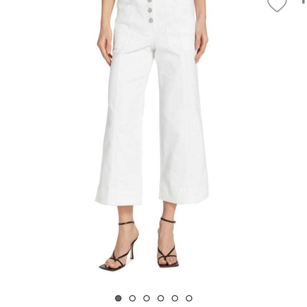 White denim Benji pant